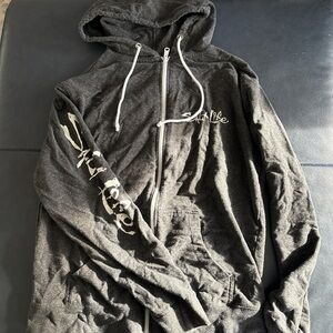 Salt Life Black Zip-Up Hoodie